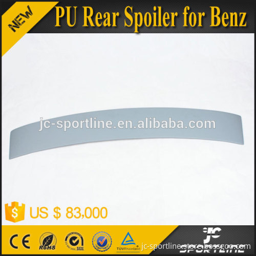 JC Sportline PU Unpainted Rear Roof Spoiler for Mercedes W212